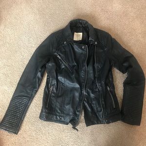 Abercrombie & Fitch Leather Jacket